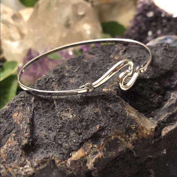 Wave Bracelet Sterling Silver Jewelry - Picture 6 of 6
